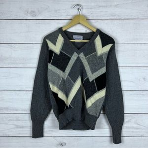 Vintage 1970s Ballantyne Scotland Cashmere Sweater XS
